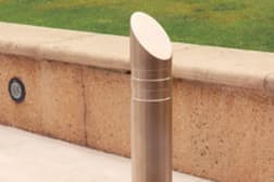 rhino m3 mitre top stainless steel bollard