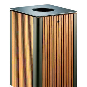 classic square litter bin