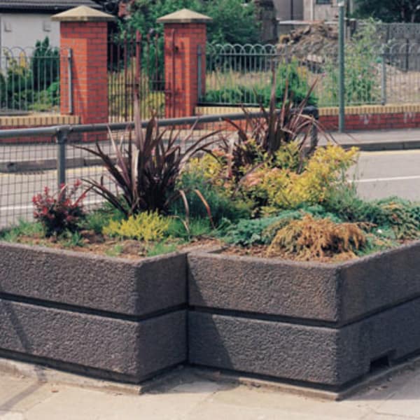 boulevard rectangular planter