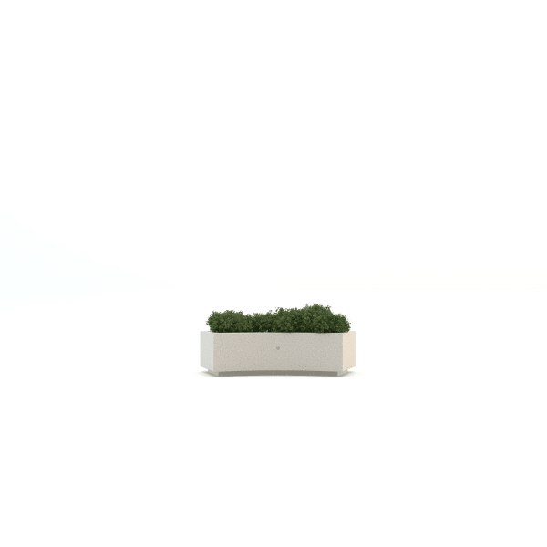 curved demetra planter