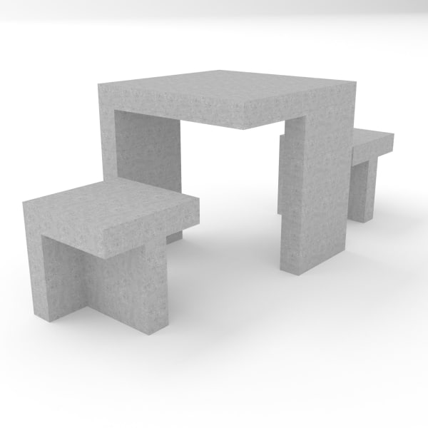 escofet prat concrete seating