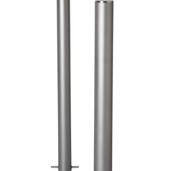 essentials 304 stainless steel bollards - bead blast finish