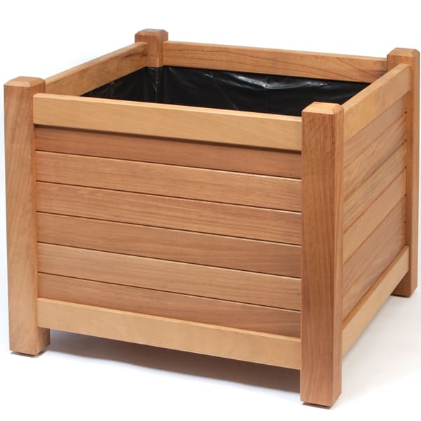 ollerton festival square timber planter