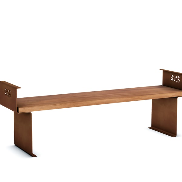 plaza bench