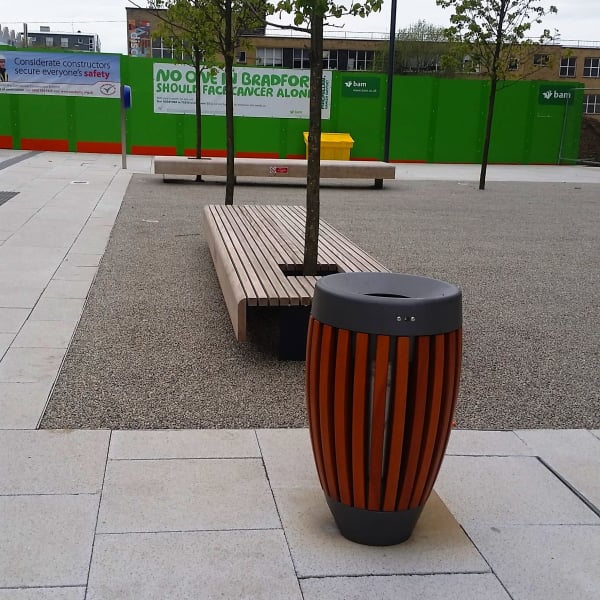sineu graff mobile gardens and rendezvous litter bin