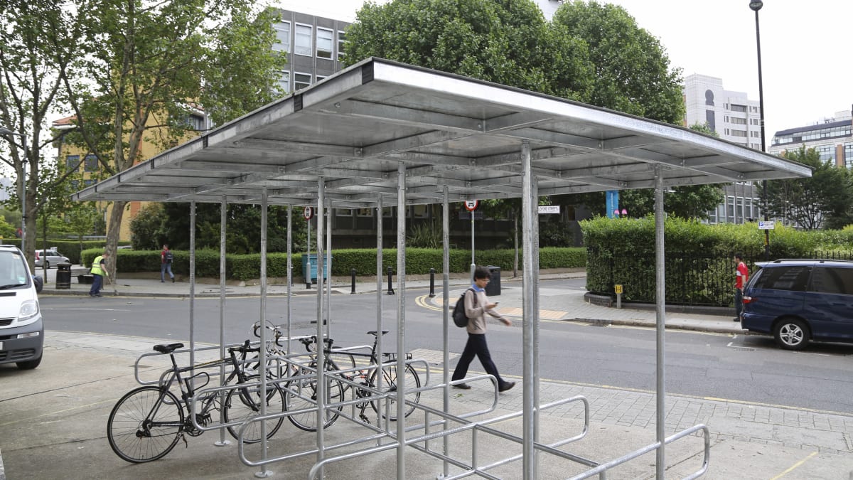 Bankside Cycle Shelter