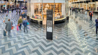 marshalls tritanial, thalassa, proteus, prospero and rosalind granites - victoria gate shopping centre leeds