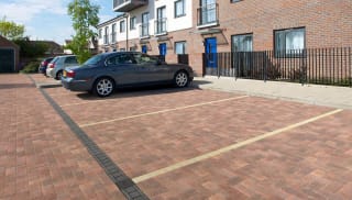 drexus driveline drain insitu car park housing estate