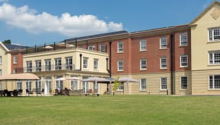 78 bed care home with cast stone detailing