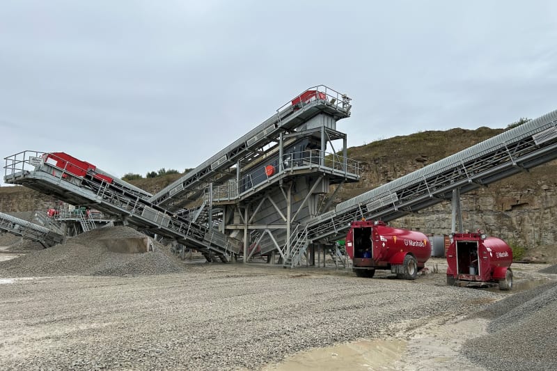 aggregates plant