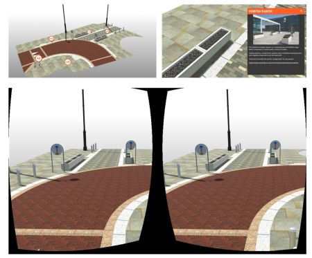 Marshalls virtual reality images for commercial landscapes