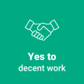Yes to decent work
