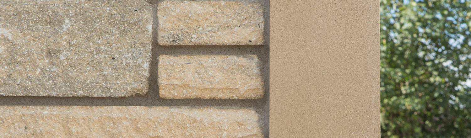 Semi-dry and fibre reinforced cast stone