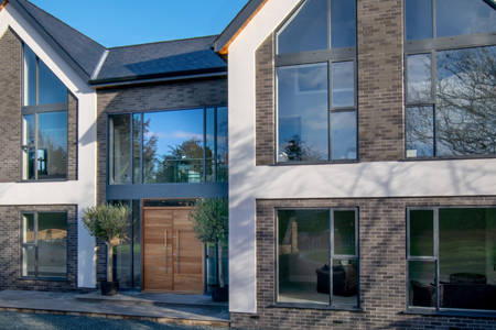 concrete facing bricks for house and extension building