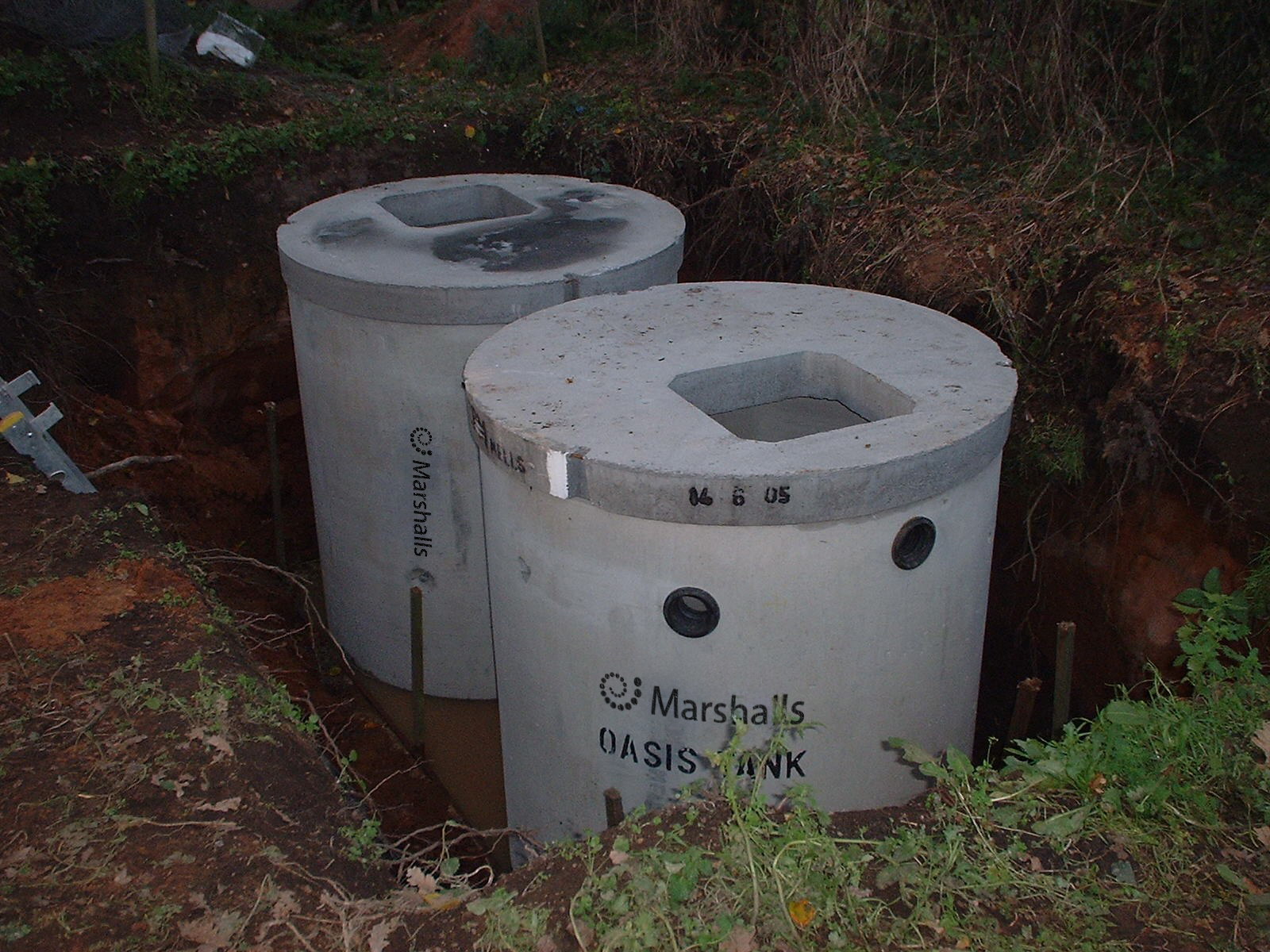 Rainwater harvesting butts