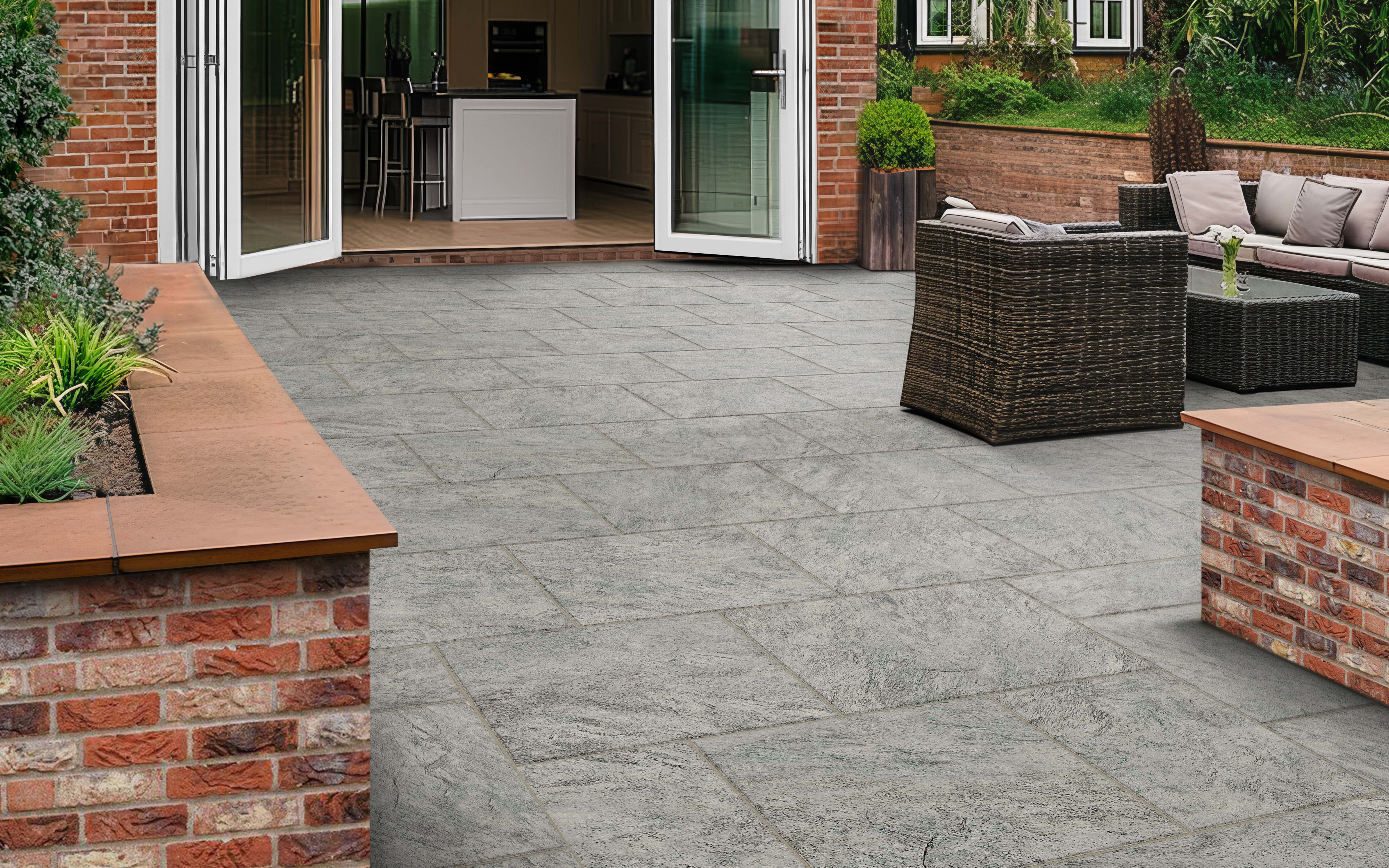 Infinia grey patio