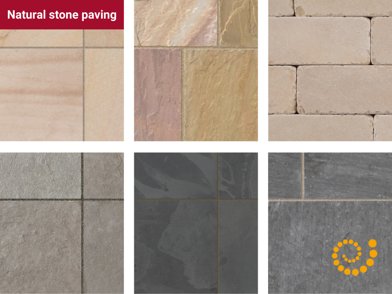 Natural Stone Paving Slabs