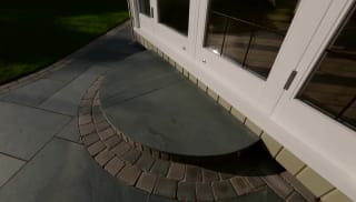 View Garden Fly Through: Fairstone Casarta Slate And Tumbled Sawn Setts video
